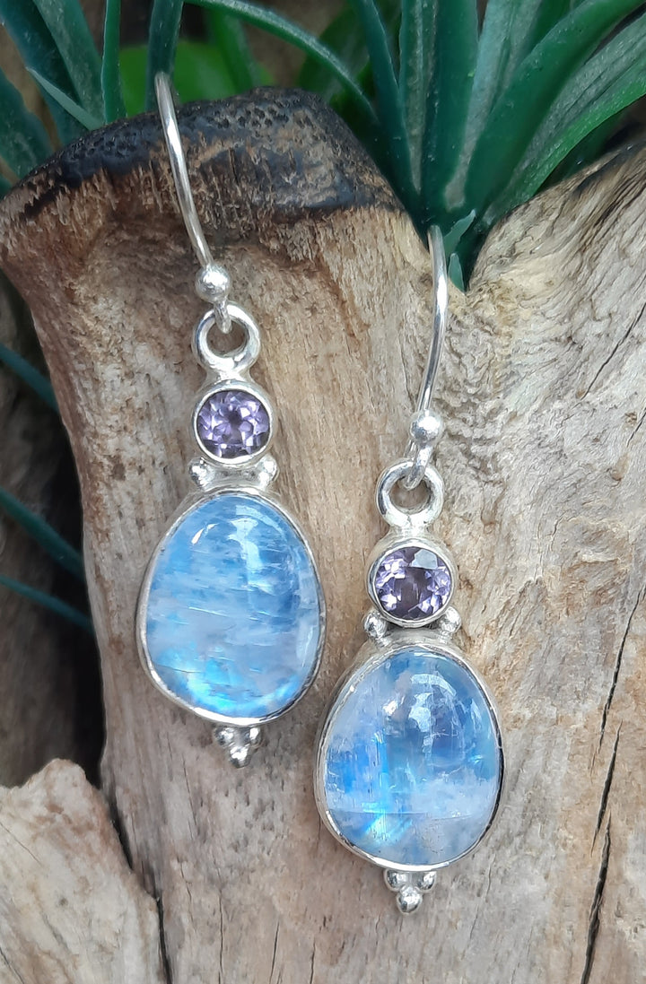 RAINBOW MOONSTONE EARRINGS GS7206