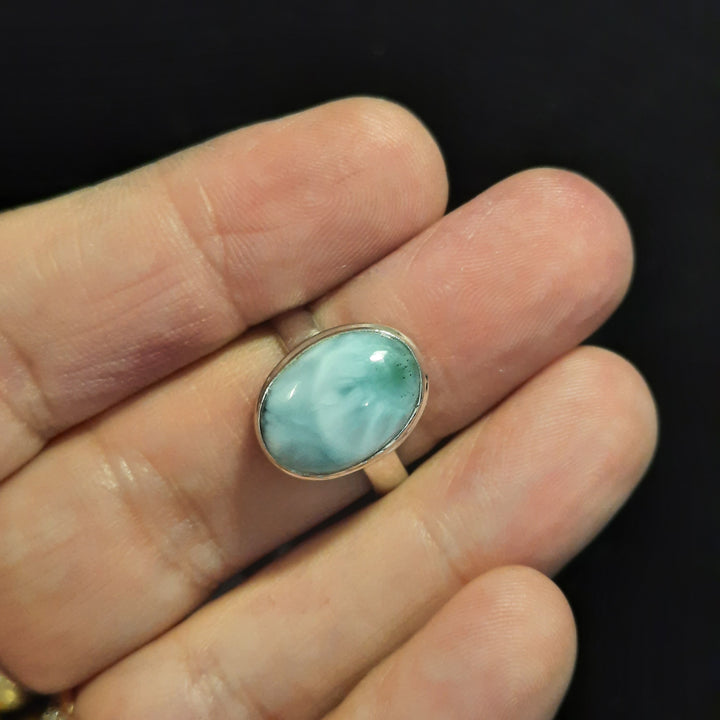 LARIMAR RING SIZE 7(N) GS1252