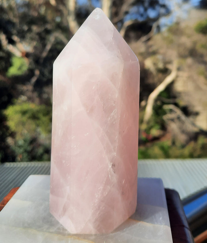 Rose Quartz Tower (363g) STZ135