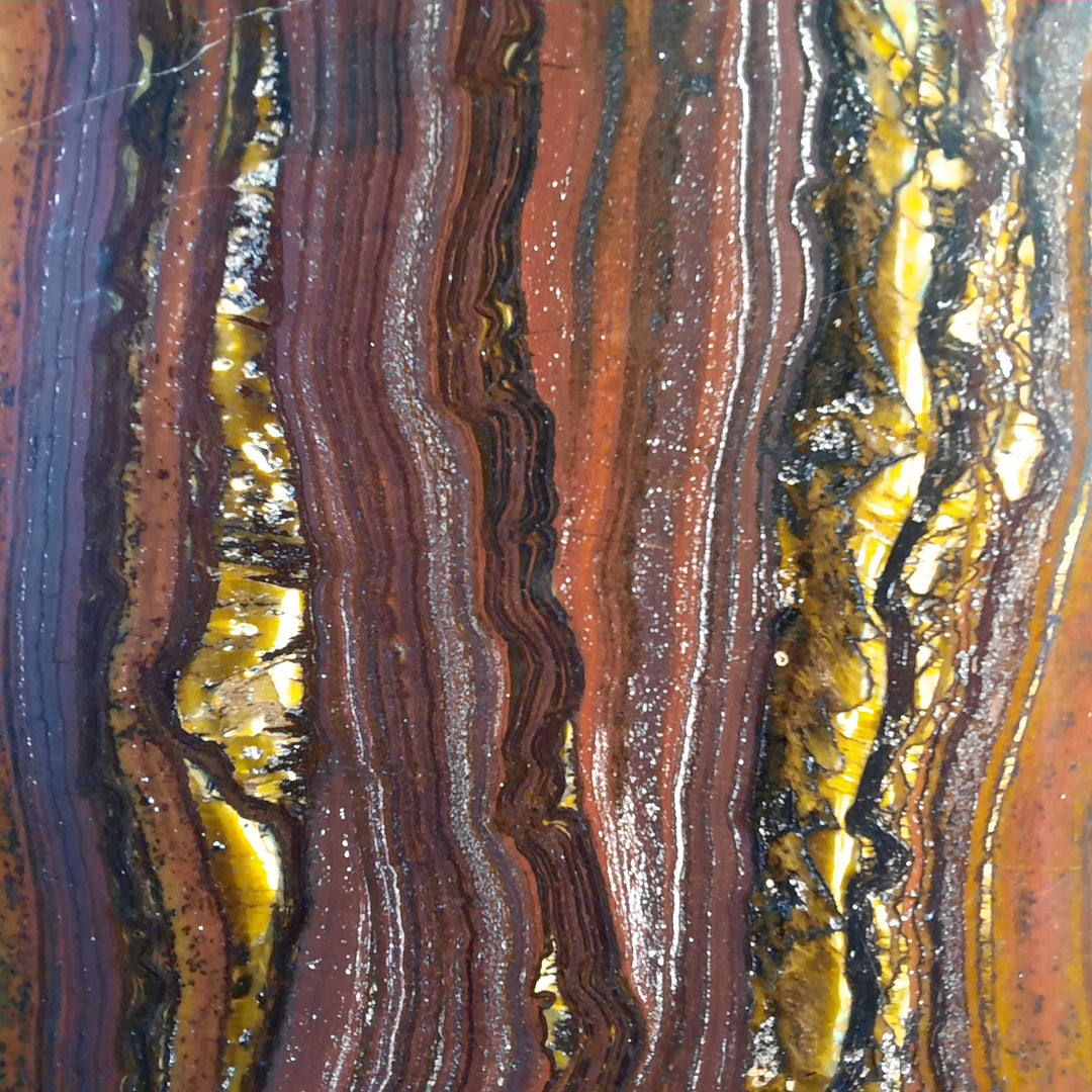 Banded Tiger Iron Slab (Large). BTE1