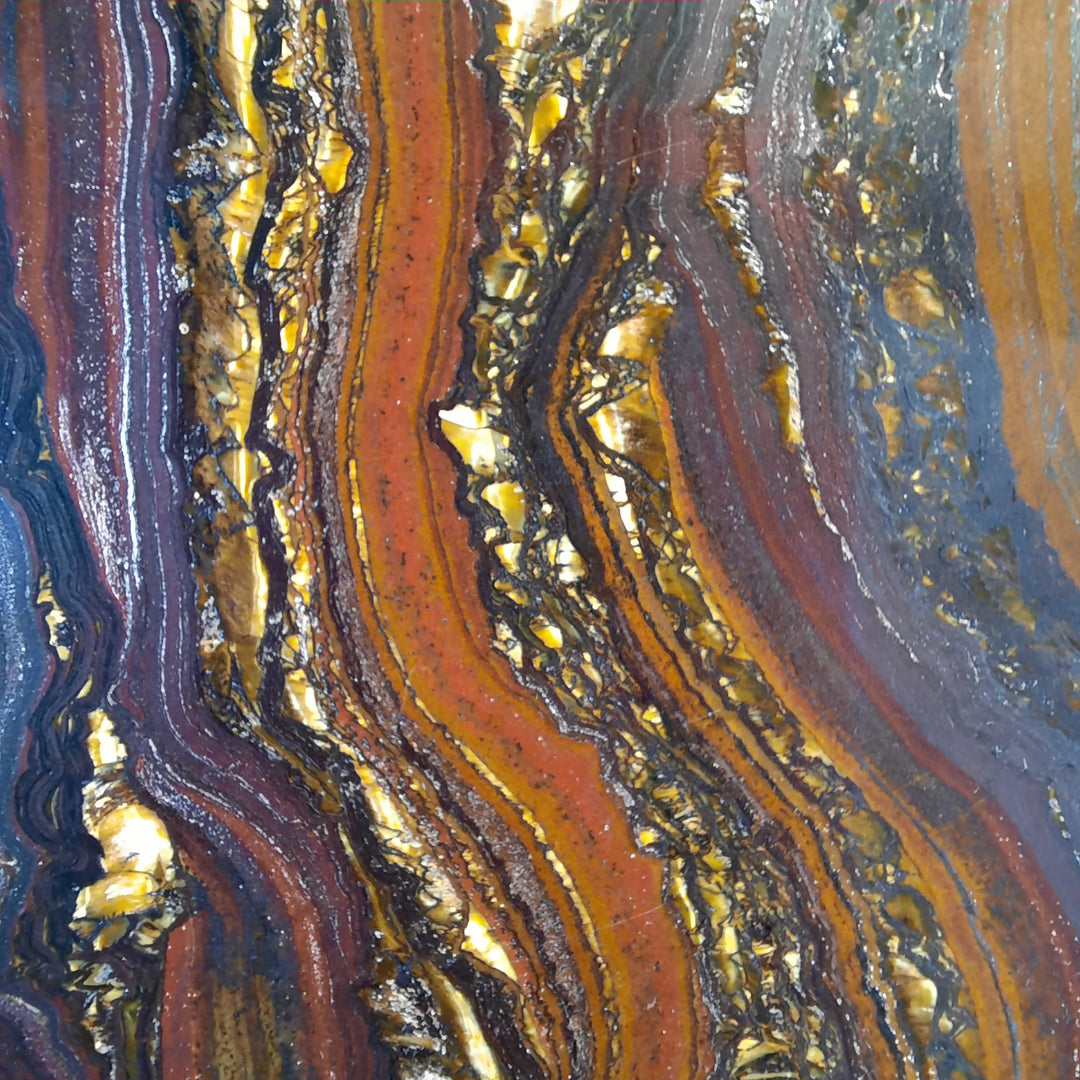 Banded Tiger Iron Slab (Large). BTE1