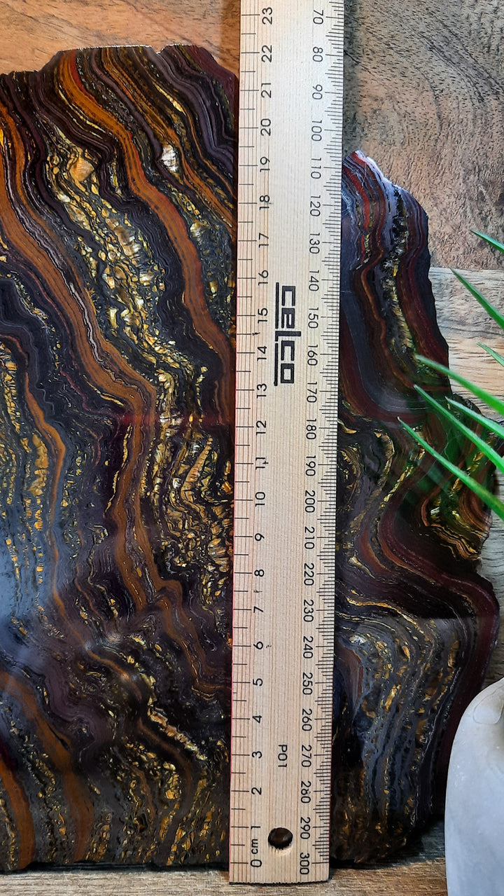 Banded Tiger Iron Slab (Large). BTE1